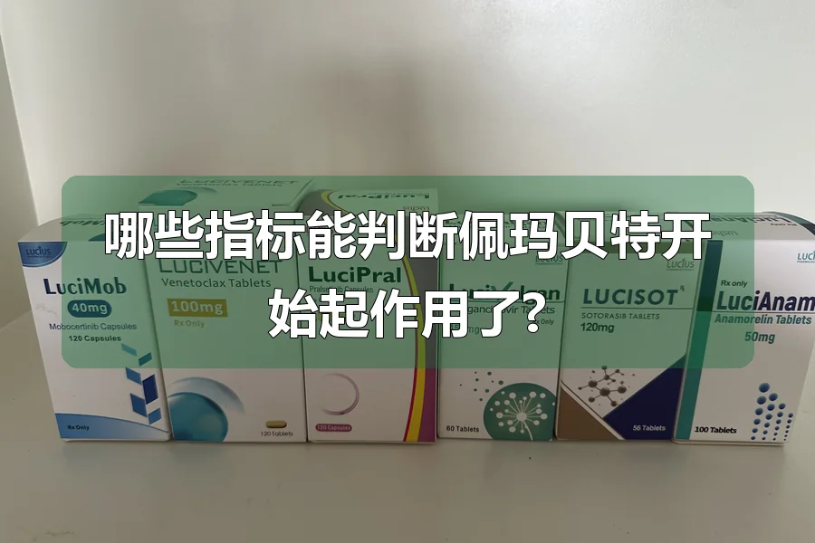哪些指标能判断佩玛贝特开始起作用了?